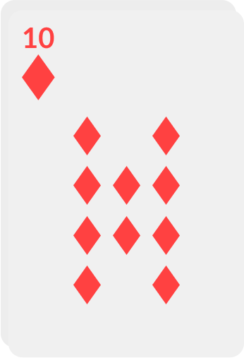 10 of Diamonds